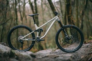 Privateer 141 Bike on the trails, Heritage Green