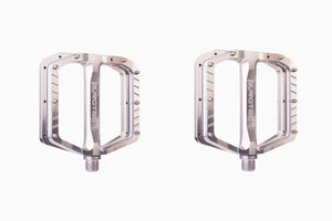 Burgtec Penthouse Flat MK5 Pedals in Silver