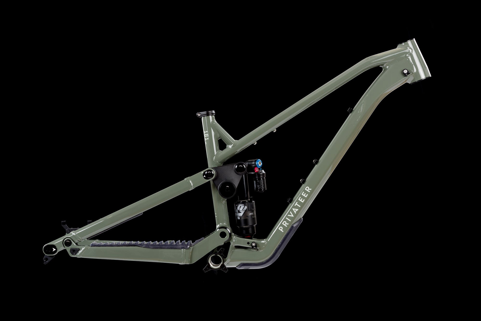 Privateer Gen 2 161 frameset in green