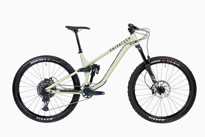 Privateer 141 GX Full Suspension Mountain Bike in Green